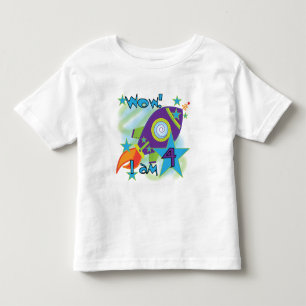 Rocket Ship 4th Birthday T-shirts en geschenken