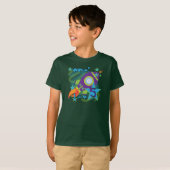 Rocket Ship 5th Birthday T-shirts en cadeautjes (Voorkant volledig)