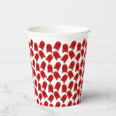 Rocket Ship Kids Verjaardagsfeestje Papieren Bekers (Achterkant)