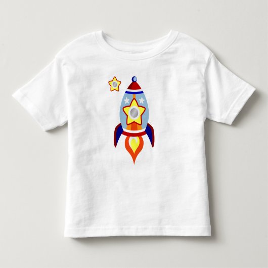 Rocket Ship Kinder Shirts (Voorkant)