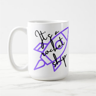 Rocket Ship Koffiemok