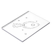 Rocket Ship Notitieboek (Linkerzijde)