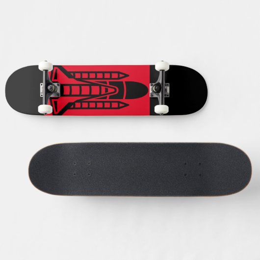 ROCKET SHIP-skateboard Persoonlijk Skateboard (Horizontaal)