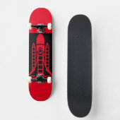 ROCKET SHIP-skateboard Persoonlijk Skateboard (Voorkant)