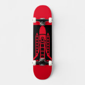 ROCKET SHIP-skateboard Persoonlijk Skateboard (Voorkant)