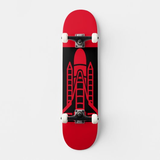 ROCKET SHIP-skateboard Persoonlijk Skateboard (Voorkant)