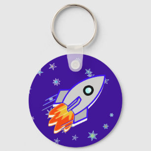 Rocket Ship Sleutelhanger