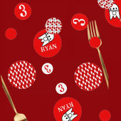 Rocket Ship Verjaardagsfeest Confetti