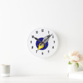 Rocket Ship Wall Clock Ronde Klok (Huis)