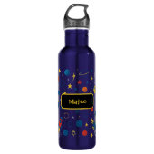 Rocket Ship Water Bottle for School Kids Waterfles (Voorkant)