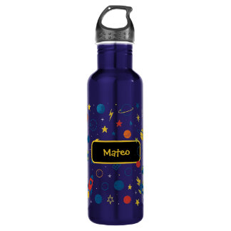 Rocket Ship Water Bottle for School Kids Waterfles