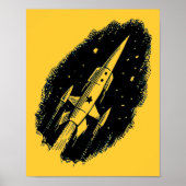 Rocket Ship X-11 Poster (Voorkant)