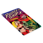 Rocket Ship X Sci Fi Comic Book Hoesje Magneet (Rechterzijde)