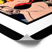 Rocket Ship X  Sci Fi Comic Book Hoesje Poster (Hoek)