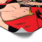 Rocket Ship X  Sci Fi Comic Book Hoesje Poster (Hoek)