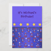 Rocket Ships-uitnodigingen Kaart (Voorkant)