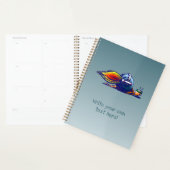 Rocket Slak's snelle jetpackrit Planner (Display)