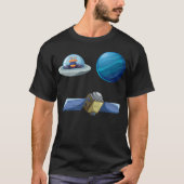 Rocket Space Galaxy Pack T-shirt (Voorkant)