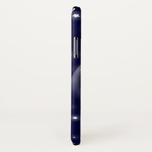 Rocket space navy, gepersonaliseerde naam iphone c Case-Mate iPhone case (Achterkant / rechts)