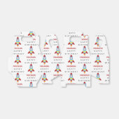 Rocket Spaceship Lancering Custom Name Birthday Bedankdoosjes (Uitgevouwen)