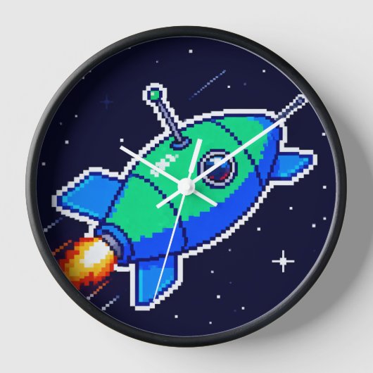 Rocket Squad Wall Clock (Voorkant)