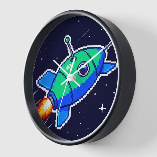 Rocket Squad Wall Clock (Hoek)