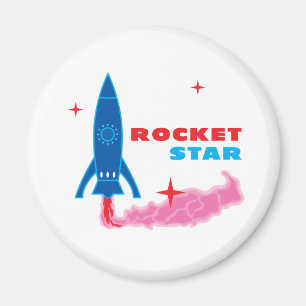 Rocket Star Magneet