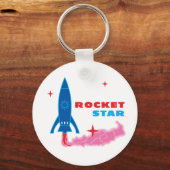 Rocket Star Sleutelhanger (Voorkant)
