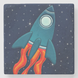 Rocket Stenen Onderzetter