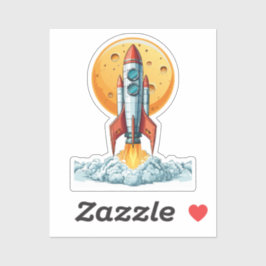 rocket sticker