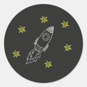 Rocket Sticker (Voorkant)