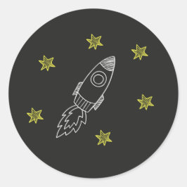 Rocket Sticker