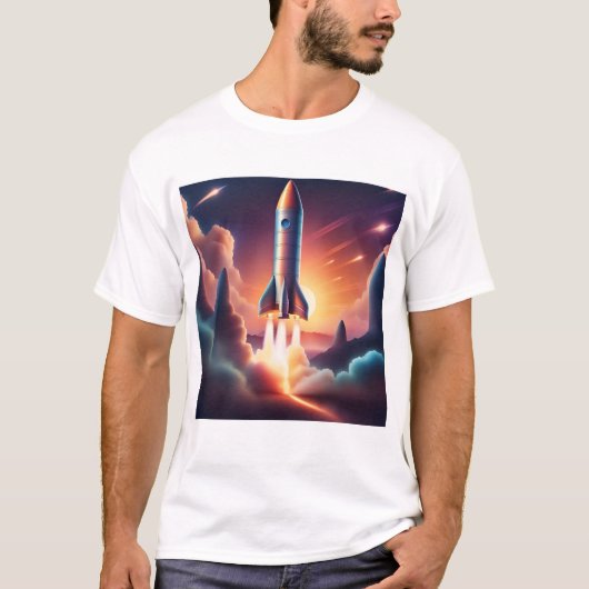ROCKET T-SHIRT (Voorkant)