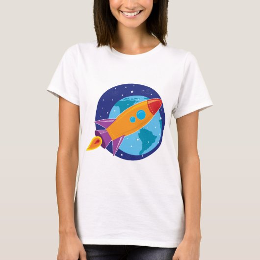 Rocket T-shirt (Voorkant)