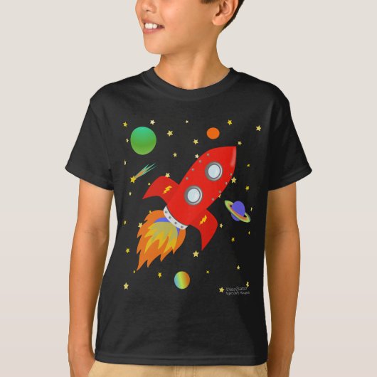 Rocket T-shirt (Voorkant)