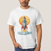 rocket t-shirt (Voorkant)