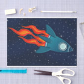 Rocket Tissuepapier (Craft)