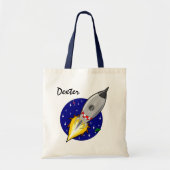 Rocket Tote Bag (Voorkant)