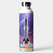 "Rocket Trail" Waterfles (Links)