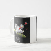 Rocket Turkey's Space Journey Koffiemok (Voorkant links)