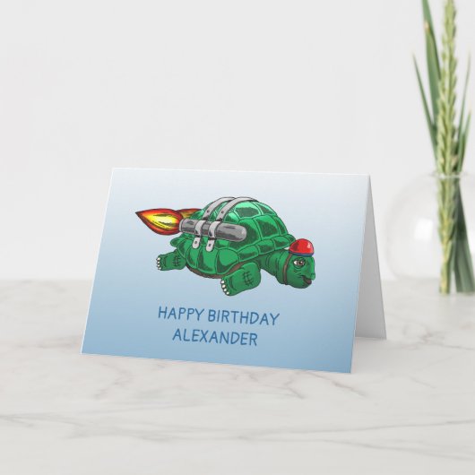 Rocket Turtle's Jetpack Ride Kaart (Voorkant)