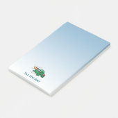 Rocket Turtle's Jetpackrit Post-it® Notes (Schuin)