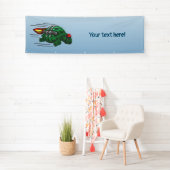 Rocket Turtle's Wilde Jetpack Rit Spandoek (Insitu)