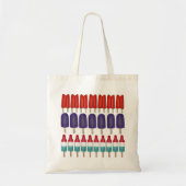 Rocket Twin Pop Popsicle Ice Lolly Lollies, bevror Tote Bag (Voorkant)