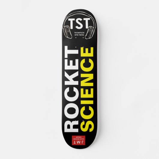 ROCKET WETENSCHAP Skateboard (Voorkant)