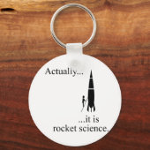 Rocket wetenschapper sleutelhanger (Voorkant)