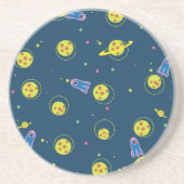 Rocket Zandsteen Onderzetter (Voorkant)