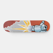 ROCKETBOT! PERSOONLIJK SKATEBOARD (Horizontaal)
