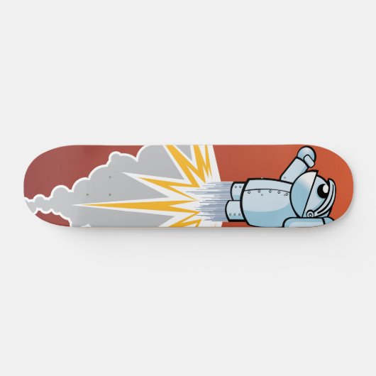 ROCKETBOT! PERSOONLIJK SKATEBOARD (Horizontaal)
