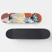 ROCKETBOT! PERSOONLIJK SKATEBOARD (Horizontaal)